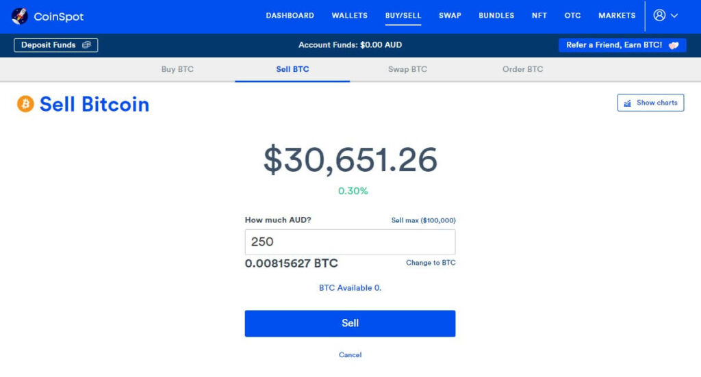 Convert 10 BTC to AUD (10 Bitcoin to Australian Dollar)