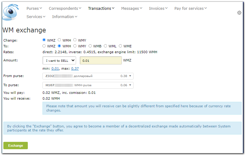 Exchange : Webmoney, Okpay, Liqpay, WMZ, Perfect Money, NeoSurf, Paysafecard,BTC - Litecoin Forum