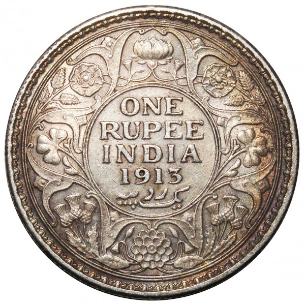 1 Rupee - George V - India - British – Numista