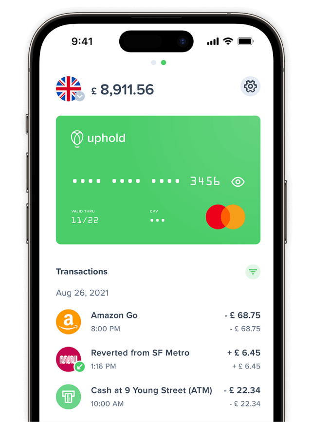 Uphold intros debit card with crypto rewards | ATM Marketplace