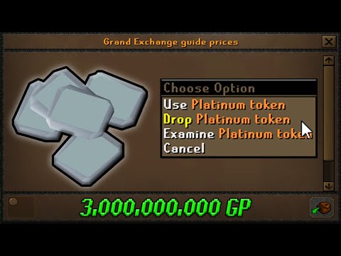 Zamorak godsword - Platinum Tokens