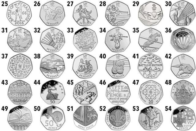 How rare is my 50p and how much is it worth? - Change Checker