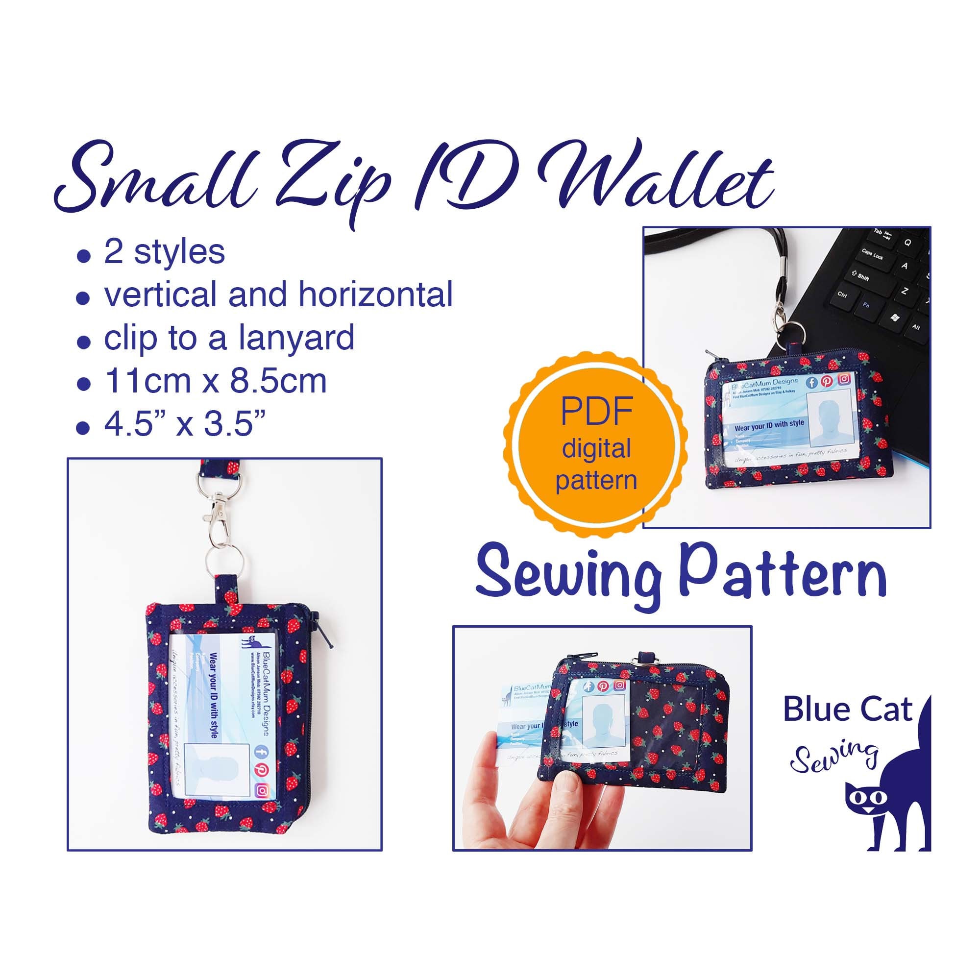 15+ Free Wallet Sewing Patterns To Sew For Men, Women And Kids ⋆ Hello Sewing