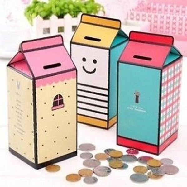 9 DIY Coin Banks ideas | piggy bank diy, fun crafts, diy coin bank