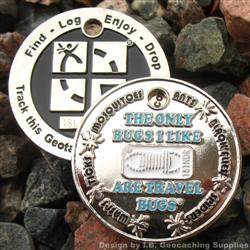 Geocaching: Retrieving / Grabbing a Trackable Item (Geocoin or Travelbug) – Geospatial Technology