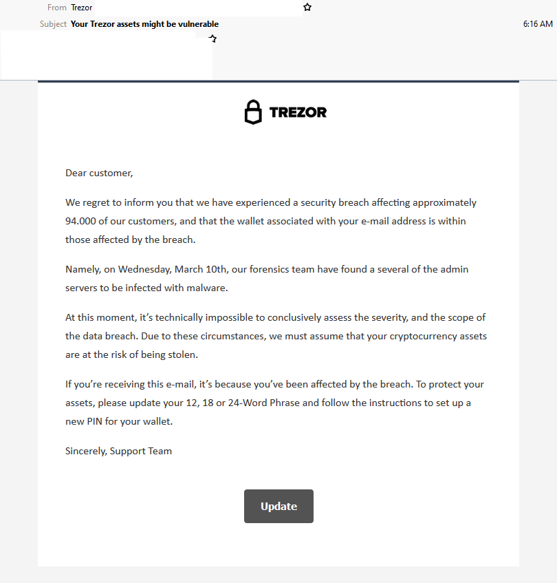 Customer Service - trezor customer service number