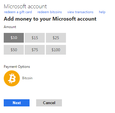 Bitcoin Microsoft | StatMuse Money