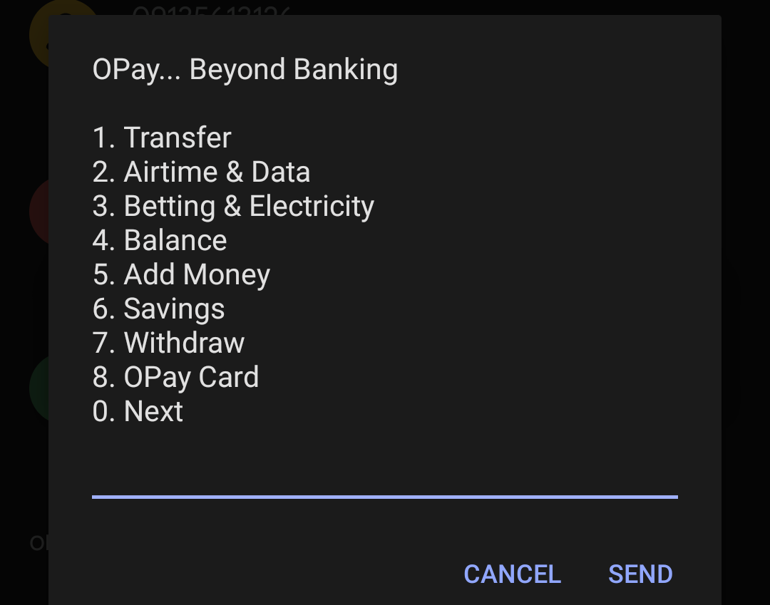 OPay USSD Code (OTP, Transfer, Airtime, Data, Card, Balance)