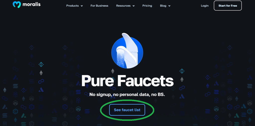 Testnet Faucets - No Signup Required - Moralis Web3