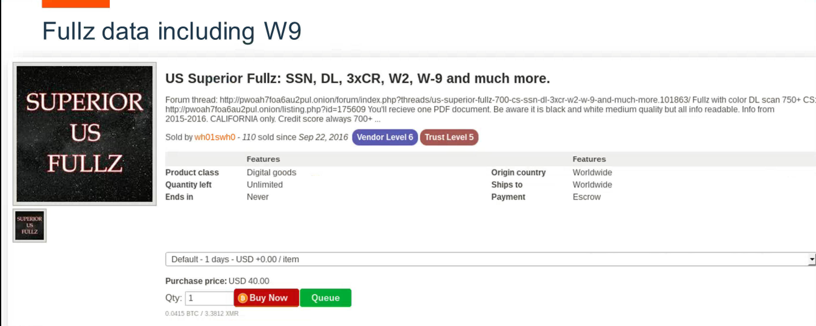 What Are Fullz - How Do Fullz Work? | SEON