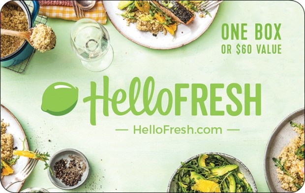 Hello Fresh Gift Card | United States | Cardly