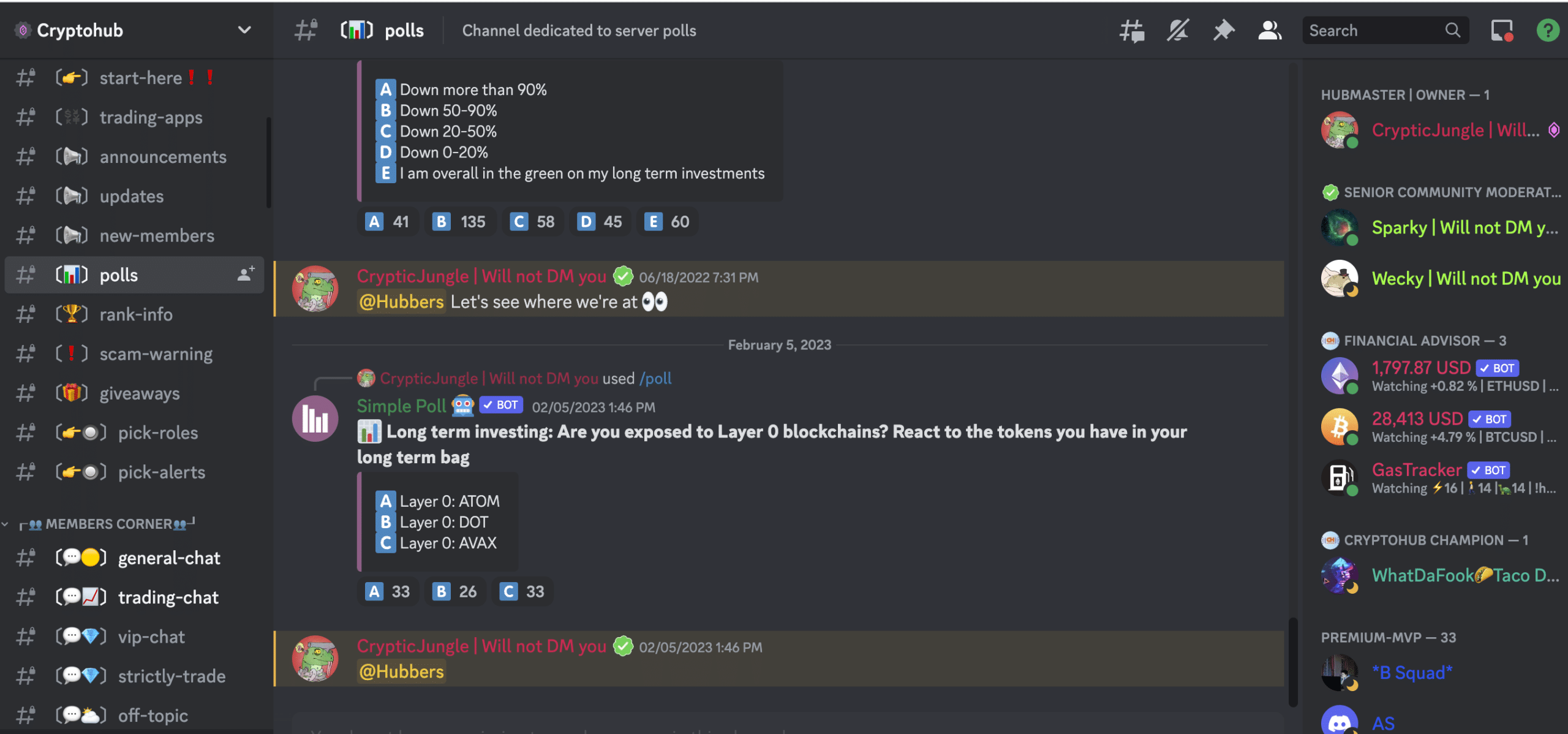 Because Bitcoin - Discord Servers