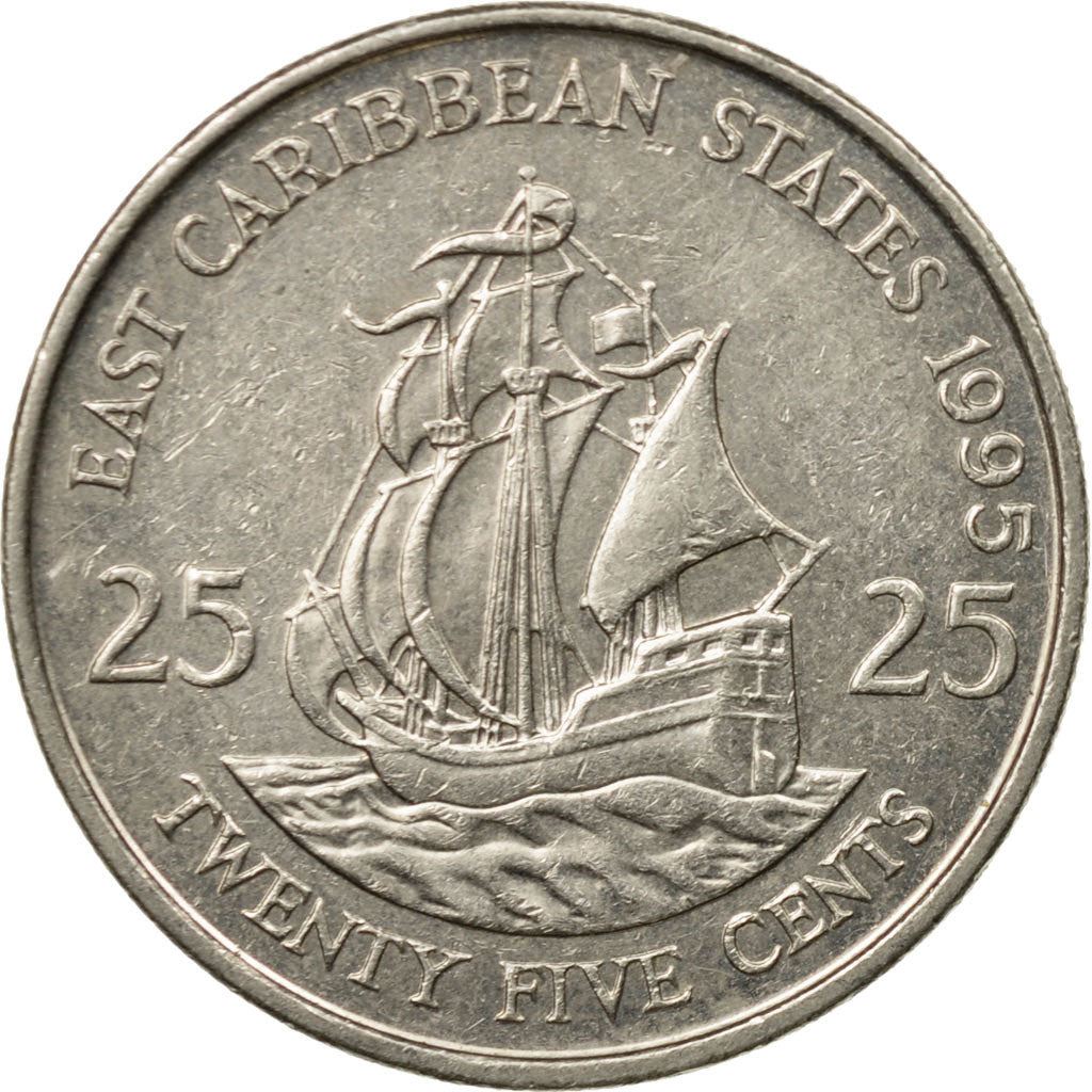 1 Dollar - Elizabeth II (2nd portrait) - Eastern Caribbean States – Numista