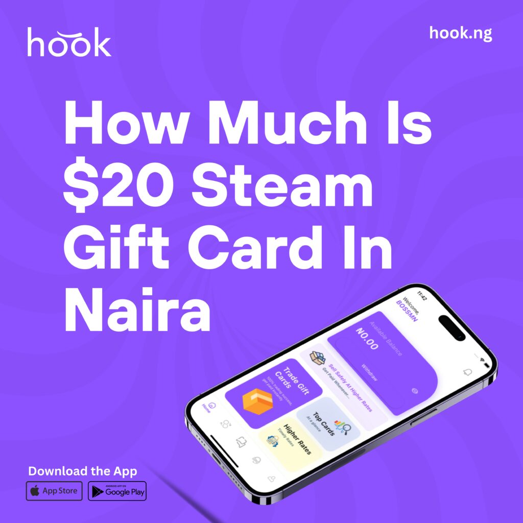 How Much is $20 / $50 / $ Steam Card in Nigerian Naira? - Cardtonic