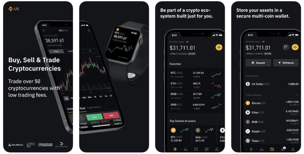 Cryptocurrency trading platform | Crypto exchange app | TabTrader