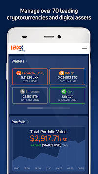 Jaxx Liberty - Trade Crypto for iPhone - Download