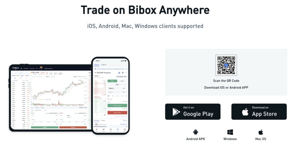 Bibox exchange: fees, volume, charts and market trading