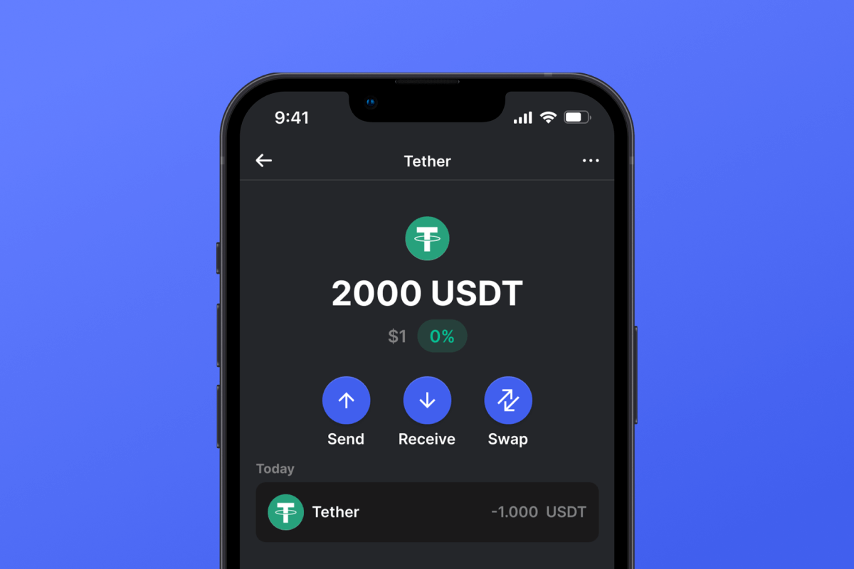 ‎Crypto wallet – Bitcoin & USDT on the App Store