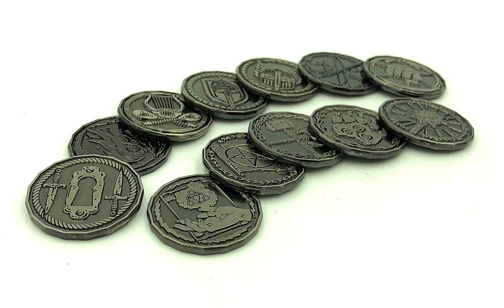 Inspiration Coin Tokens silver for D&D and RPG Gaming - Etsy | Token, Dragon icon, Coins