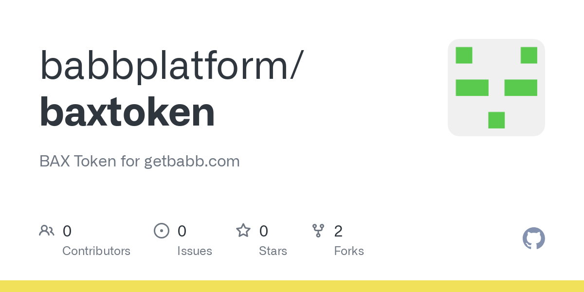 BABB price now, Live BAX price, marketcap, chart, and info | CoinCarp