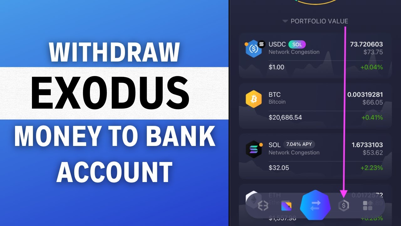 GUIDE: How To Withdraw Money From Exodus Wallet