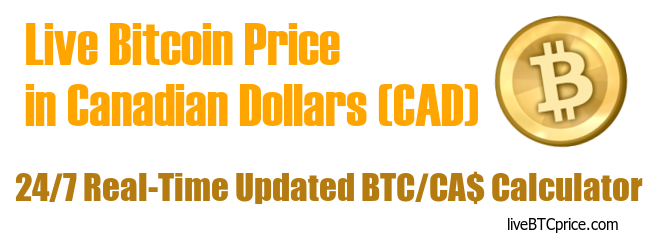 Bitcoin CAD (BTC-CAD) Price, Value, News & History - Yahoo Finance