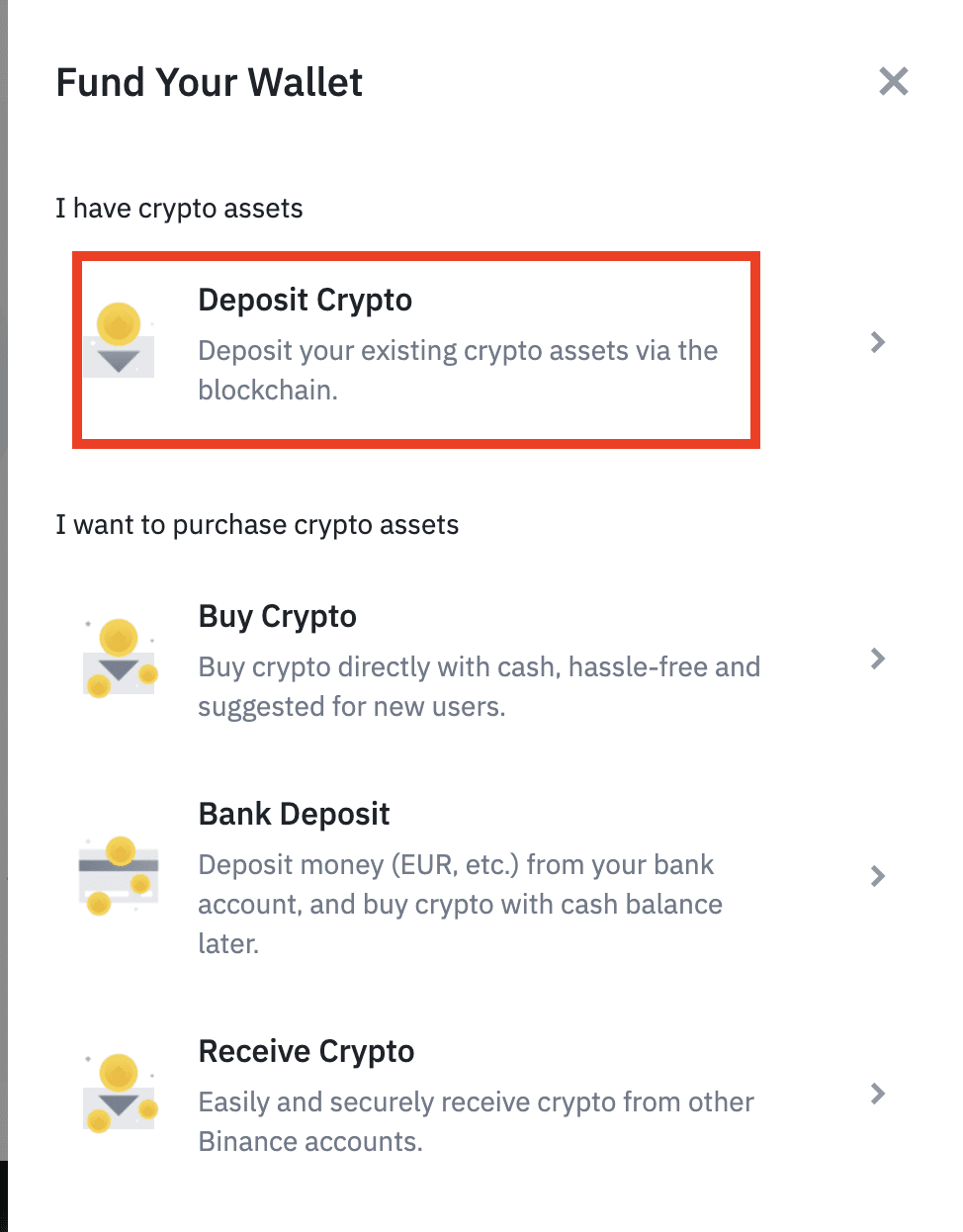 How do I deposit Bitcoin? : EasyCrypto Help Centre