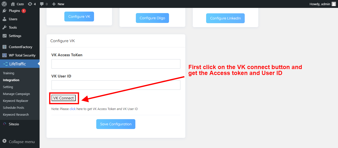 VKHS: Provides access to Vkontakte social network via public API