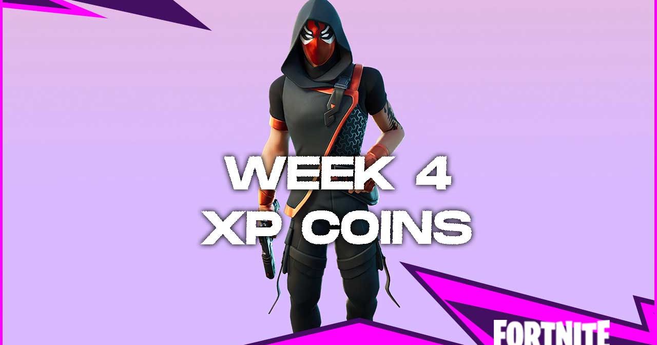 Fortnite Season 4 Week 3 XP Coin Locations Guide