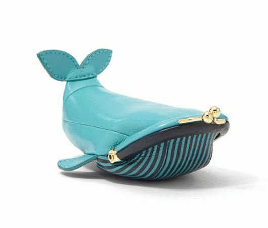 Spotted Whale Shark Zipper Coin Purse (2 Designs) – Ice Cream Cake