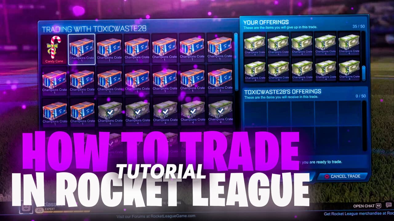 How to Trade With Other Players in Rocket League: Easy Guide