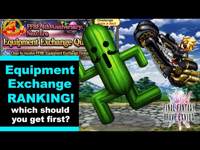 FFBE Equipment Exchange Ticket - Final Fantasy Brave Exvius Wiki