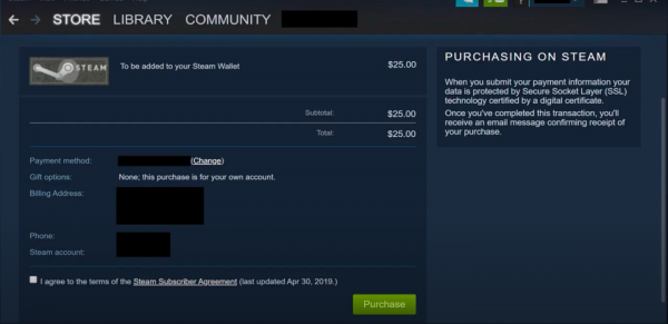 Redeem a Steam Gift Card or Wallet Code