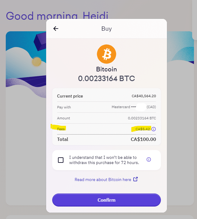 How to buy Bitcoin (BTC) with a credit card from Canada