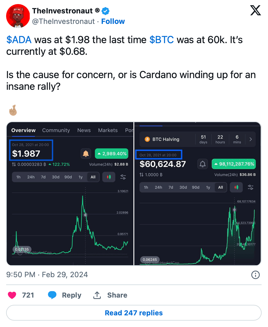 Cardano Will Thrive in Next Bull Cycle: Crypto Capital Venture Founder