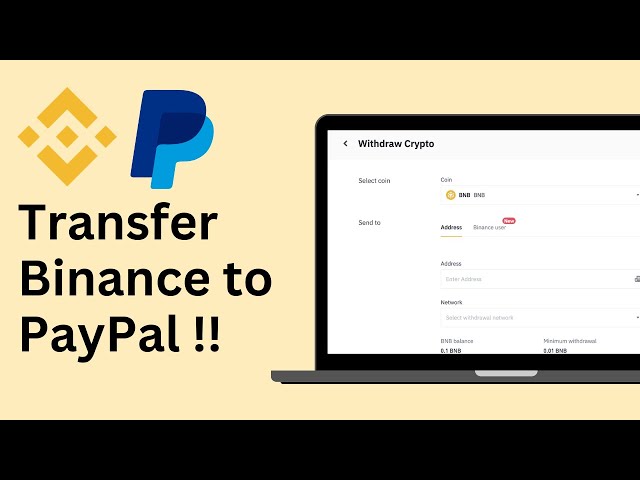 How do i send fiat from binance to PayPal wallet - PayPal Community