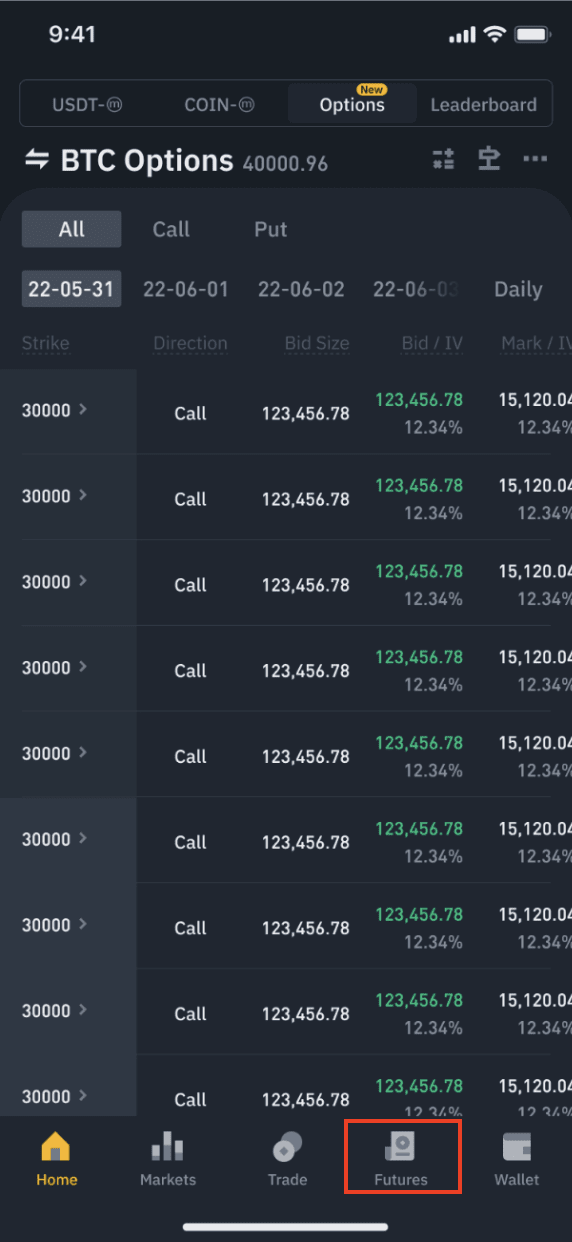 Binance Futures Position Calculator