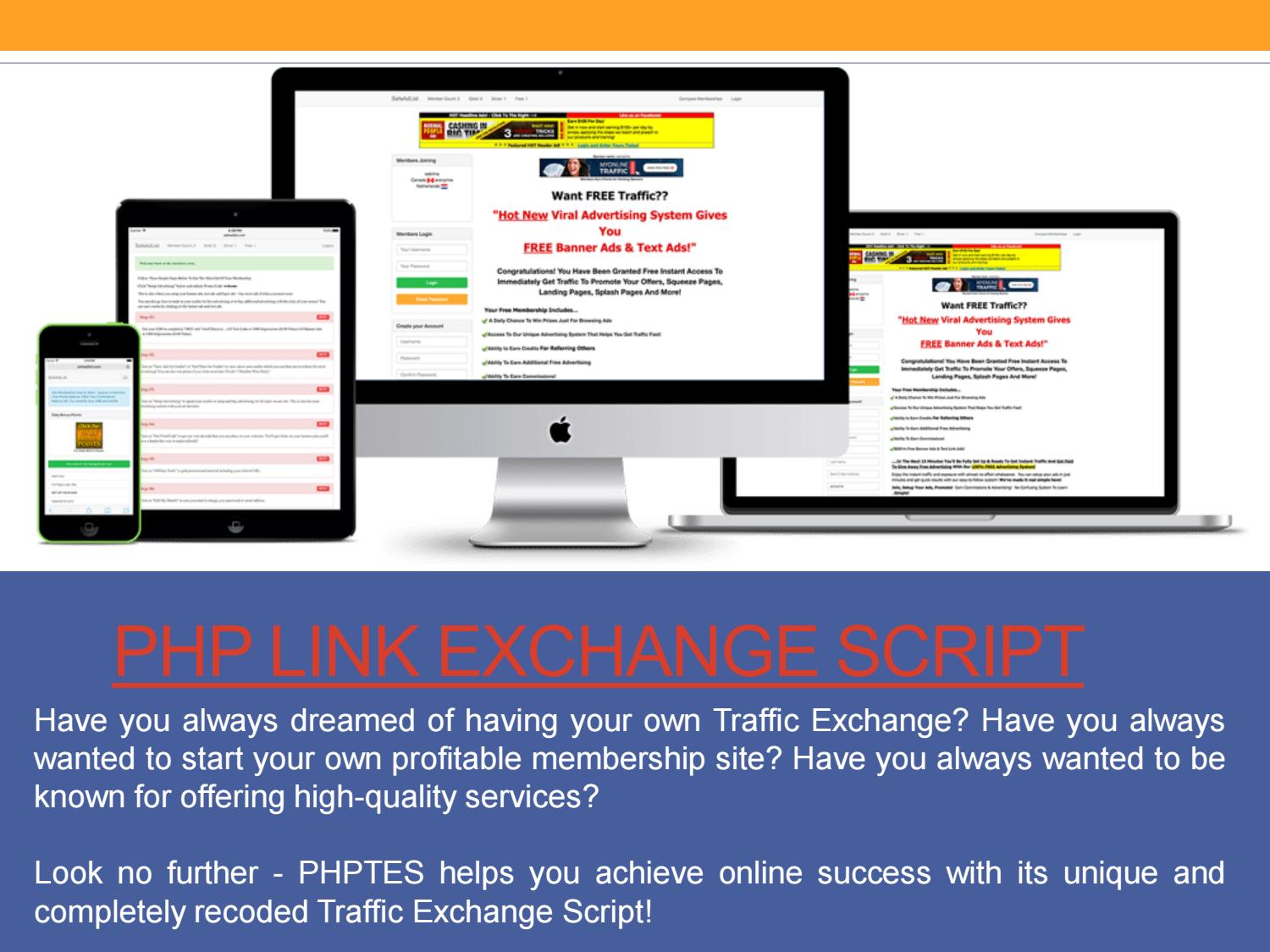 Free Traffic Exchange Script