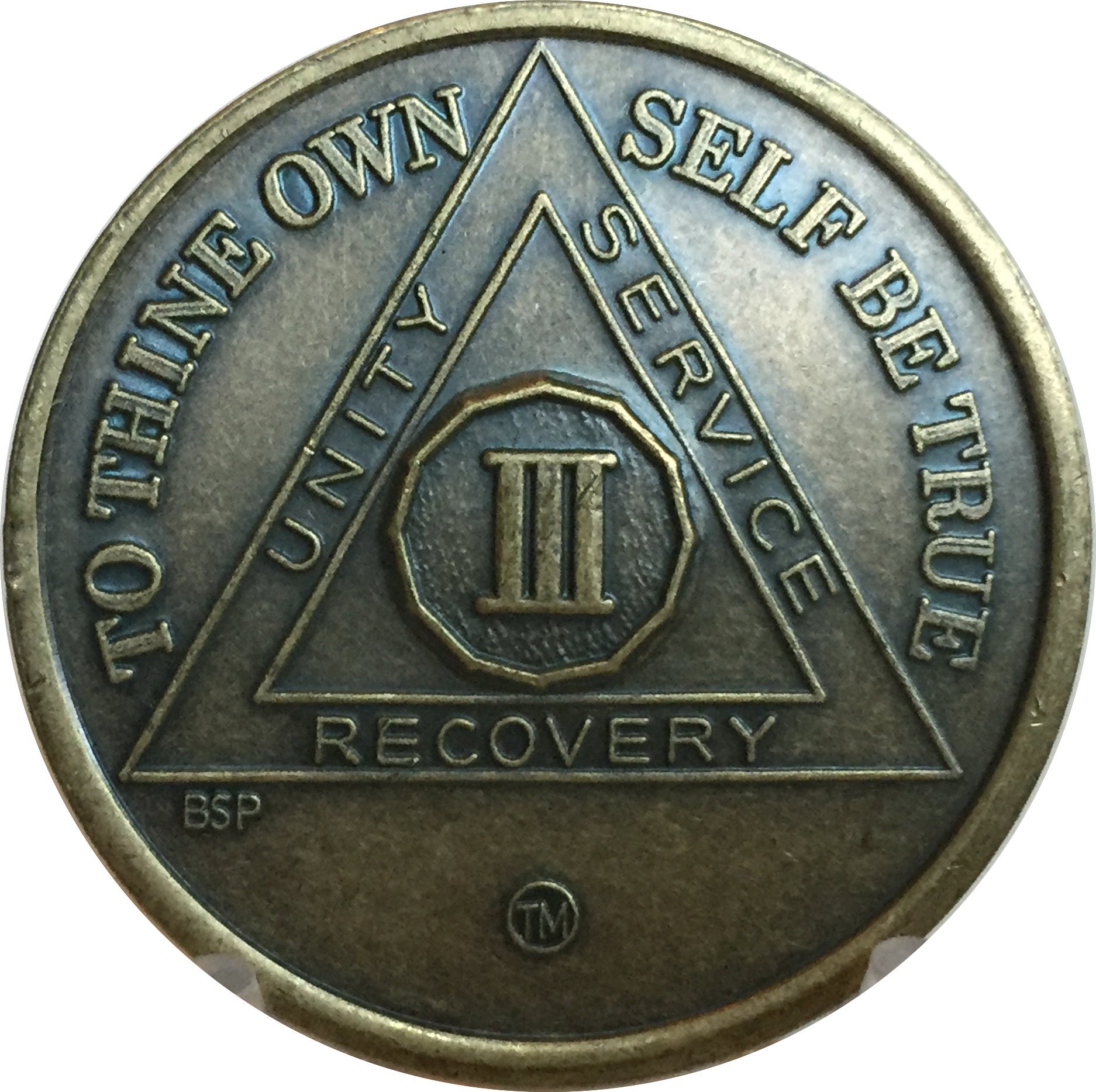 2 Year AA Chips Sobriety Coins Given By Members of Alcoholics Anonymou – RecoveryChip