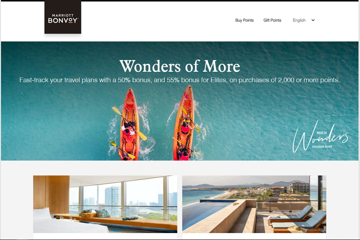 What is the Q1 Marriott Bonvoy® Points Purchase Promotion?