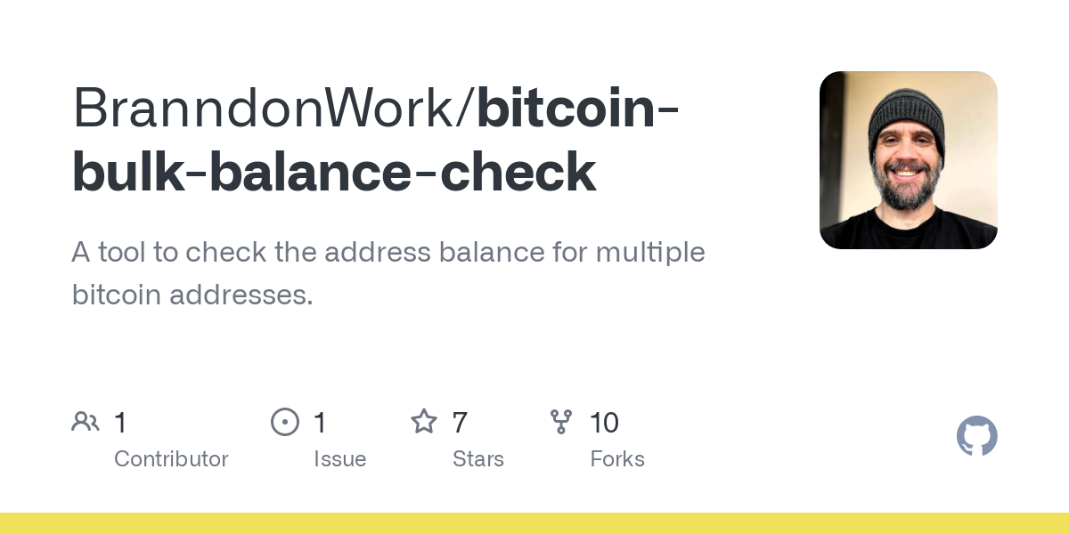 Bitcoin Balance Checker Free Download