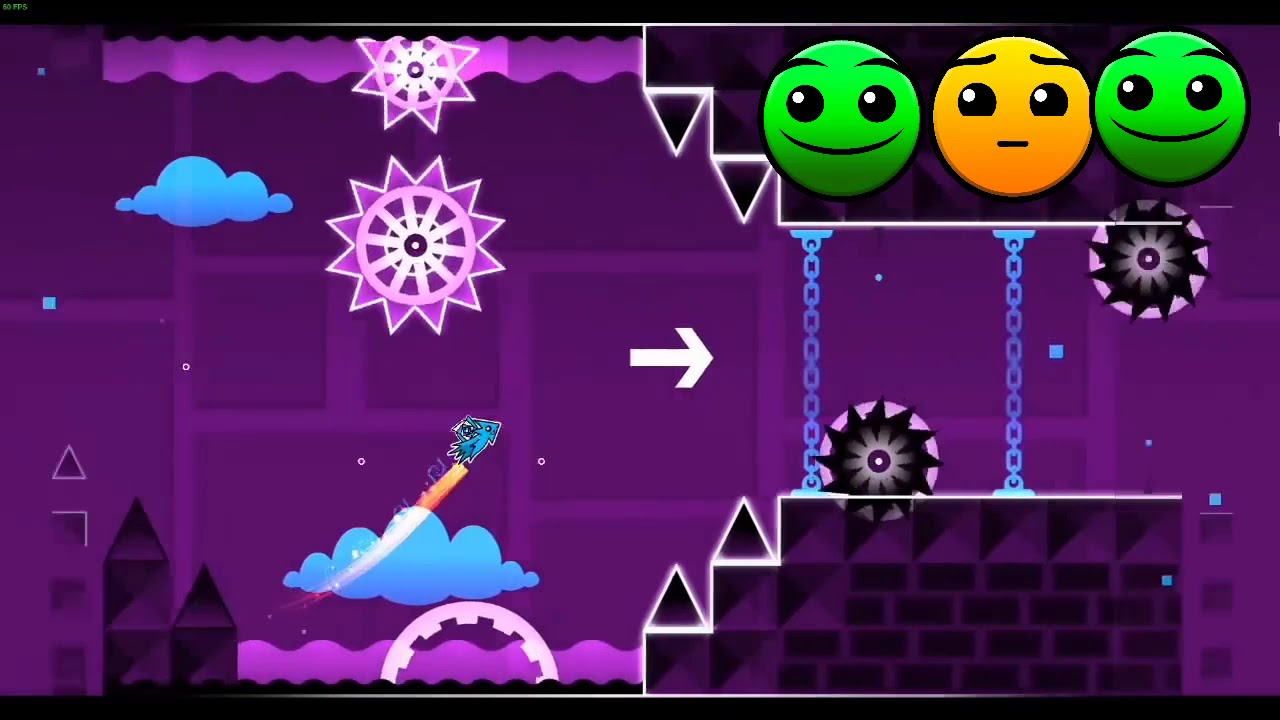 The Hardest Parts of Each GD main level (IN LISTS) | Geometry Dash Forum