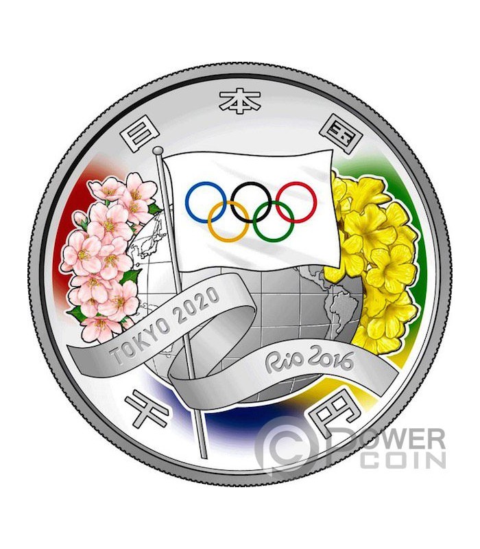 $2 AlBr Coloured Uncirculated Five-Coin Collection - Tokyo Olympics