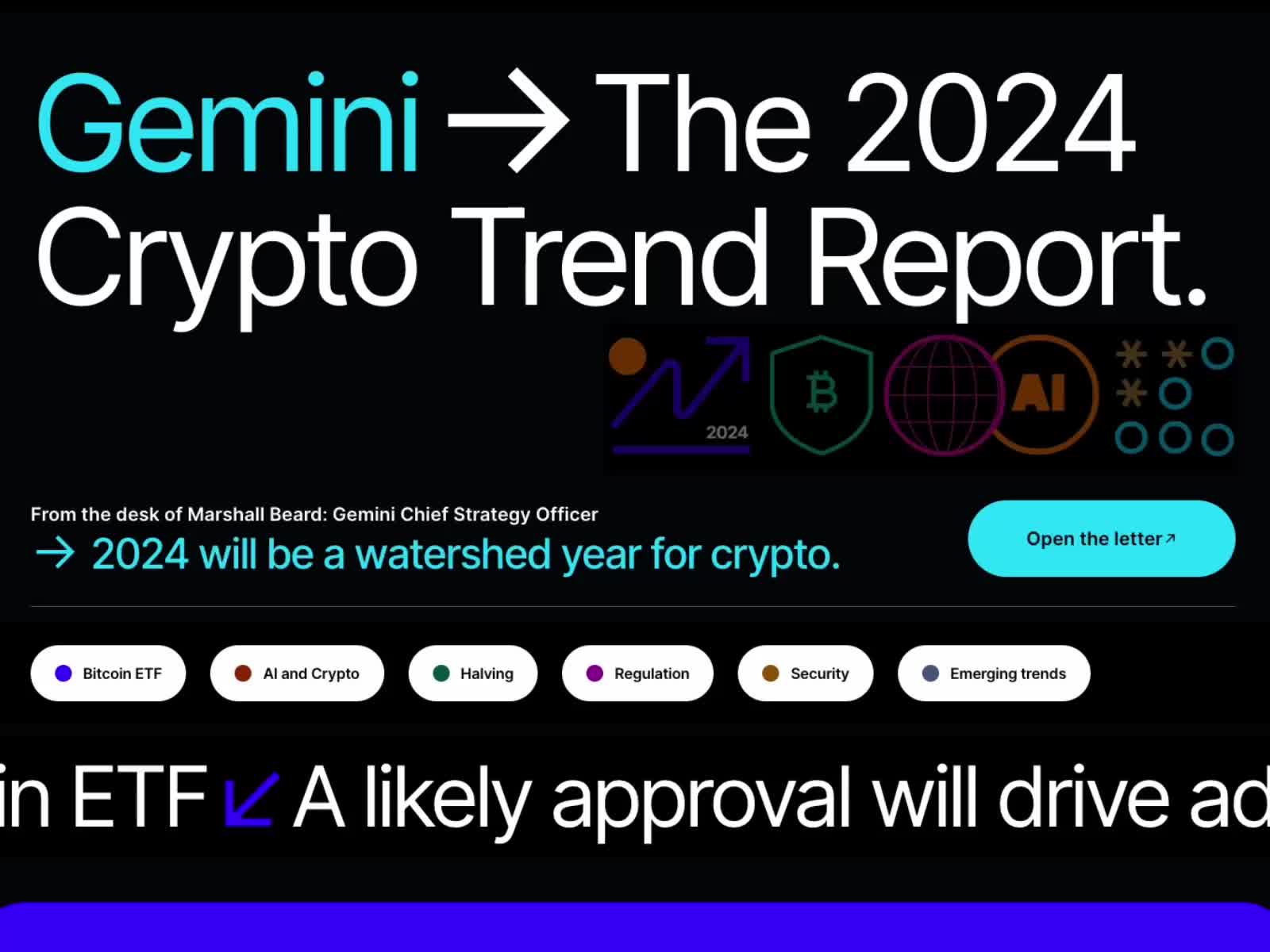 Introducing Gemini's Crypto Trend Report | Gemini