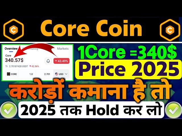 Core (CORE) Price Prediction ▶️ & 