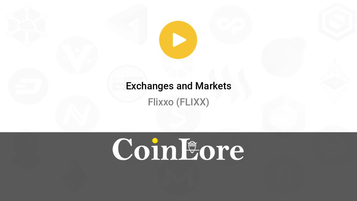 Flixxo Coin Market Cap - Coin Values