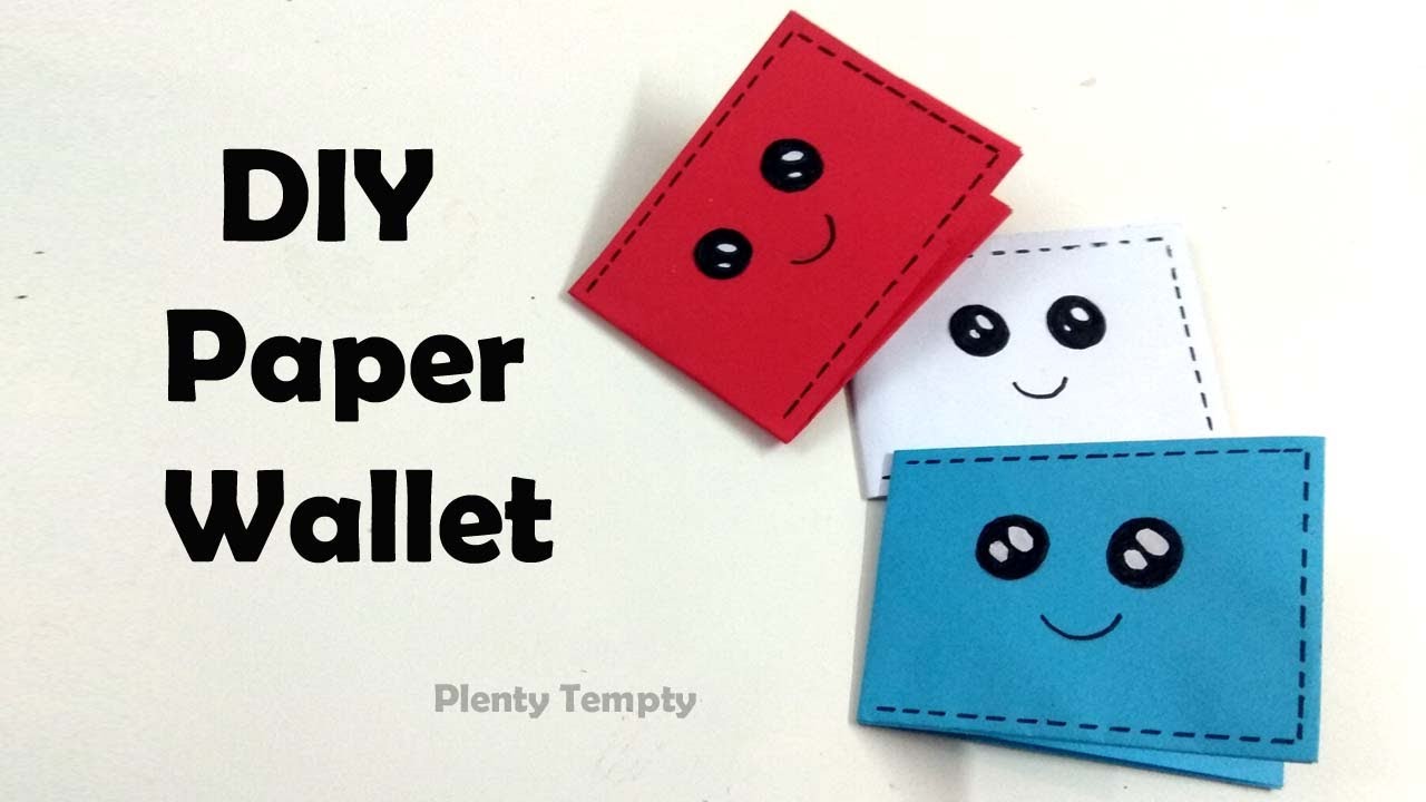 How to Make a simple origami paper wallet for beginners « Origami :: WonderHowTo