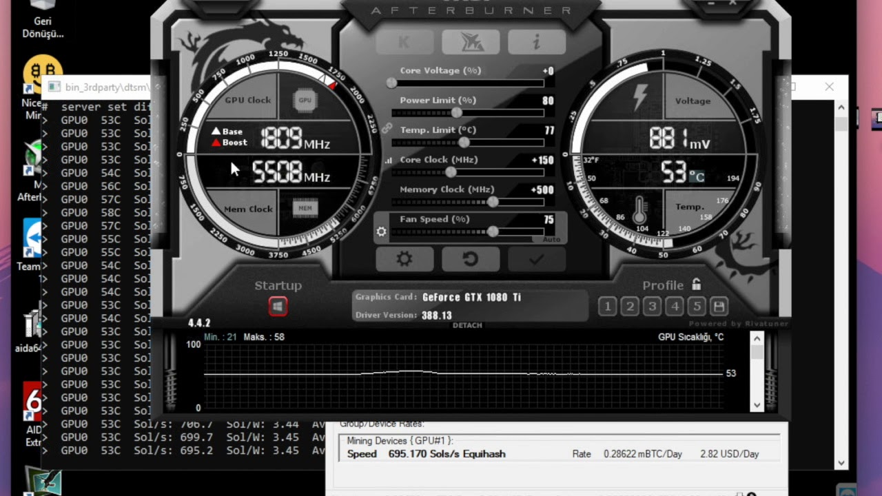 Increase GTX / Ti mining performance by 50%! | NiceHash