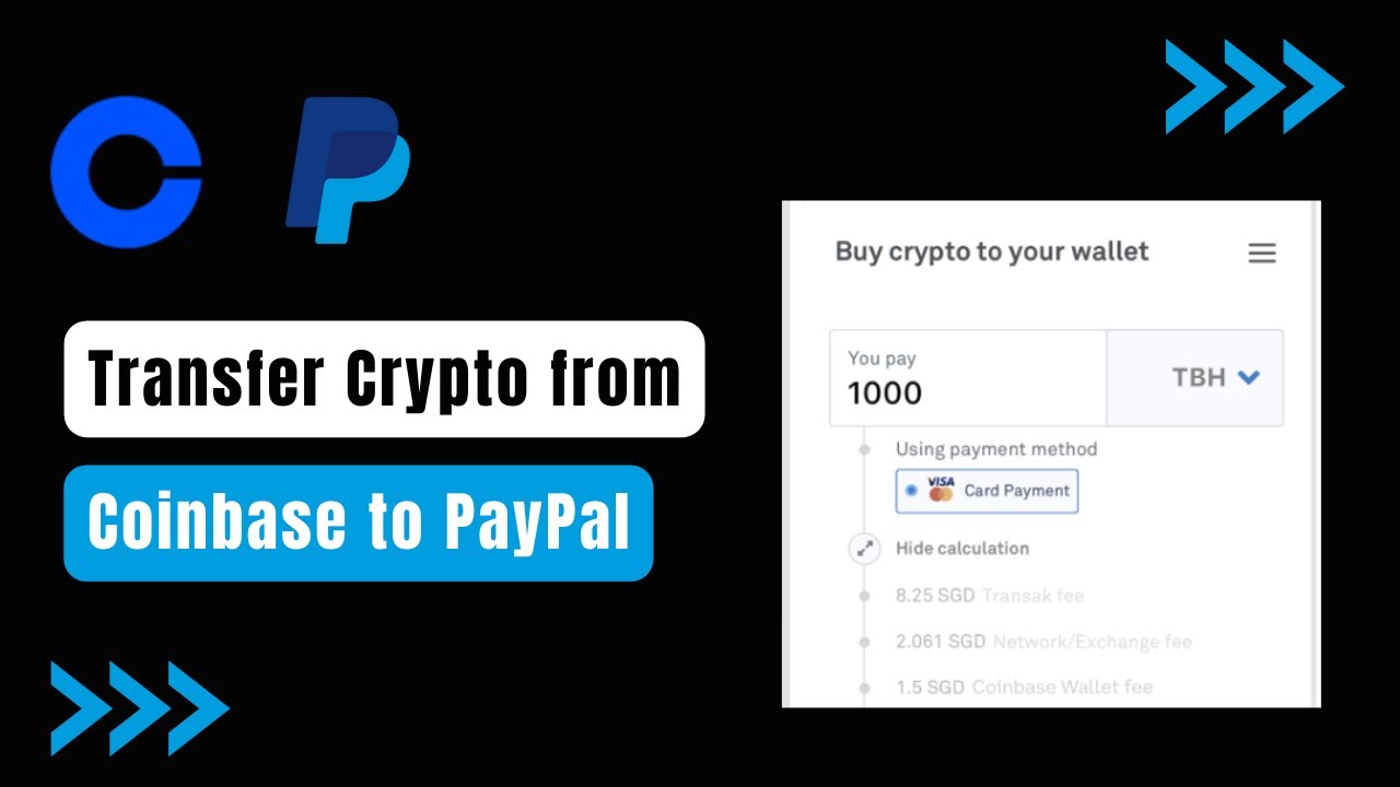 Coinbase To PayPal: How To Withdraw From Coinbase To PayPal