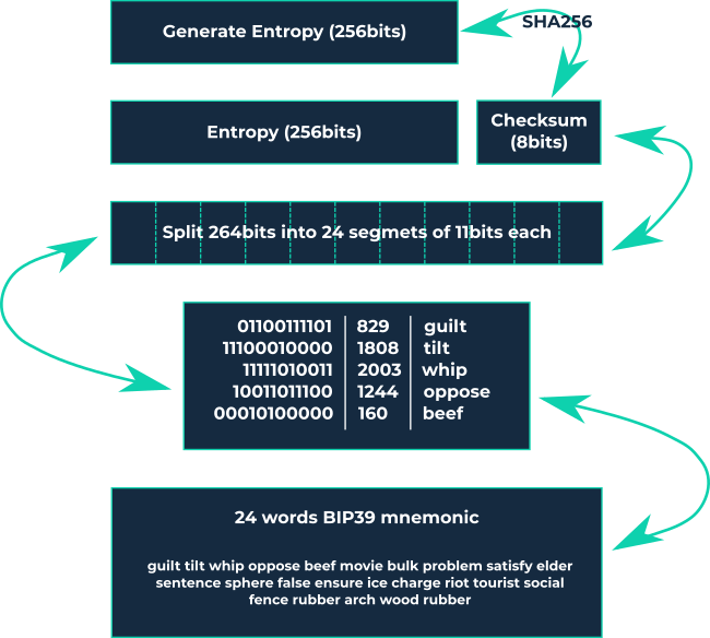 A Step-By-Step Guide to Mnemonic Phrase and Passphrase